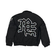 Rhinestone Nylon Jacket