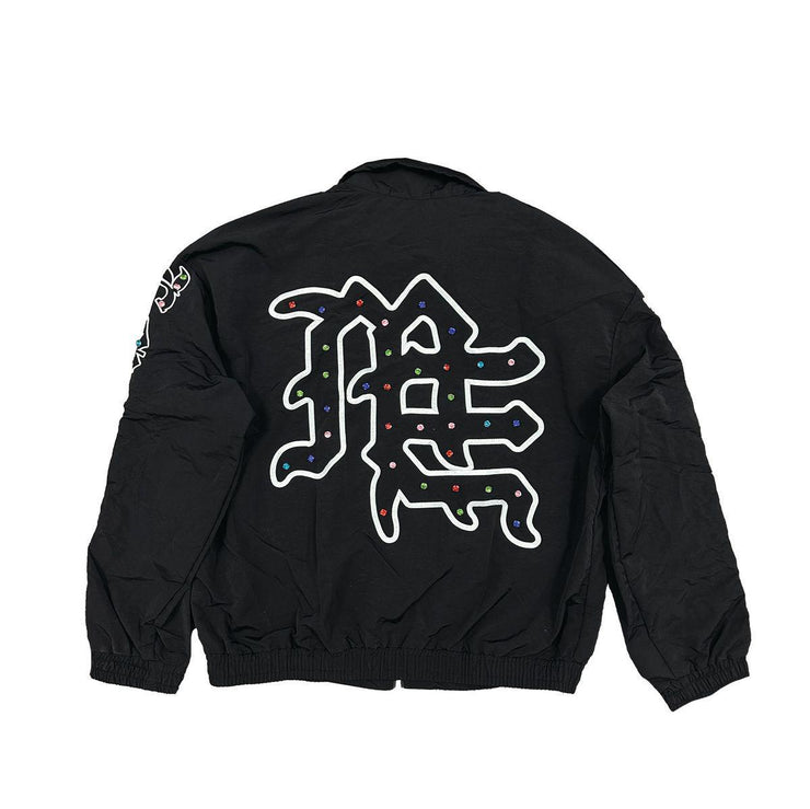 Rhinestone Nylon Jacket