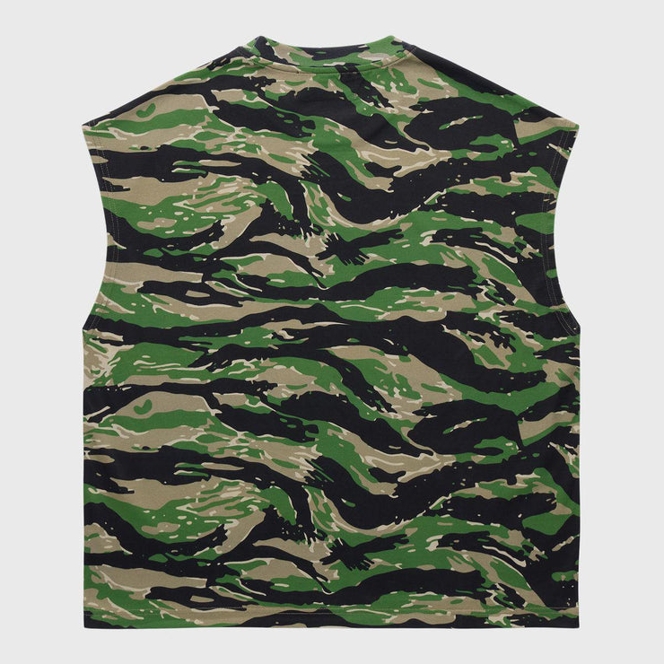 Deer Country Cut Off Tee Camo