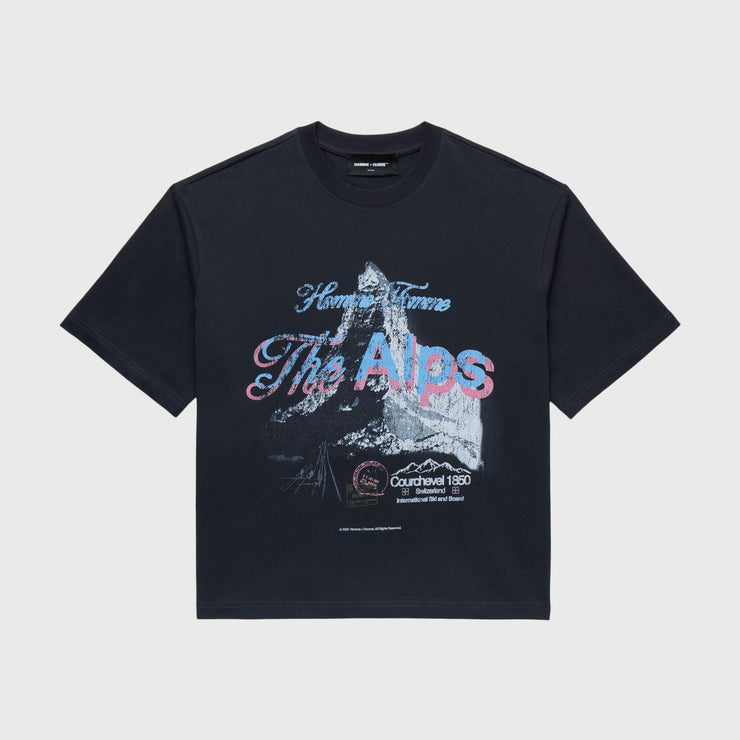 Swiss Alps Cropped Tee