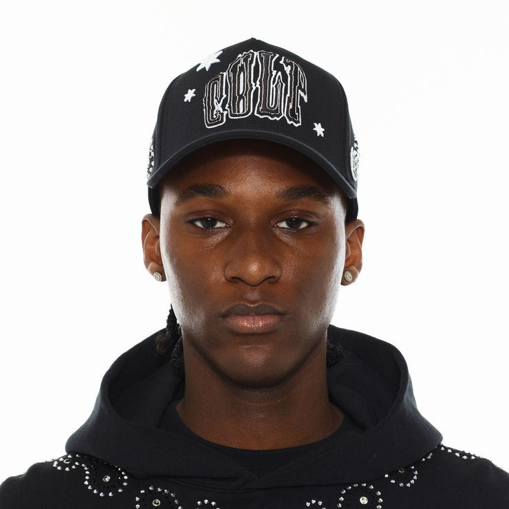 CULT X EL ALFA PAISLEY 5 PANEL A FRAME TRUCKER HAT (625B8-CH63A)