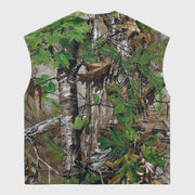Deer Country Cut Off Tee Real Tree