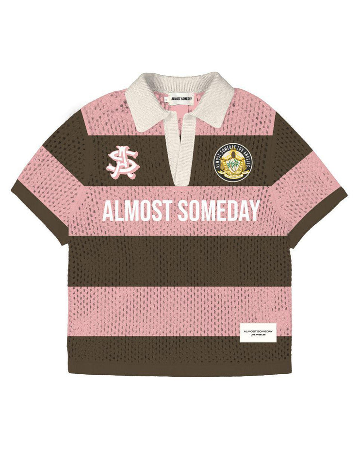 Crochet Knit Polo