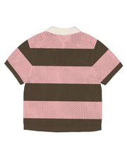 Crochet Knit Polo