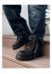 Casual Retro Workwear Boots