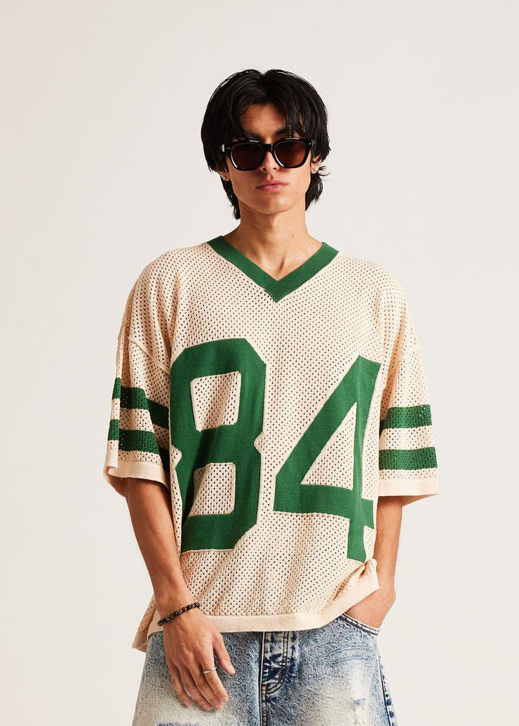 Knitted Mesh Jersey