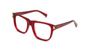 Ocean Ruby & 24K Gold Clear Lens Glasses