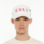 LOGO MESH BACK TRUCKER HAT "CULT COMMUNITY"