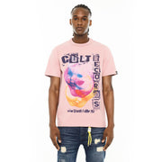 SHORT SLEEVE HEAVY WEIGHT CREW NECK "CULT RECORDS" TEE