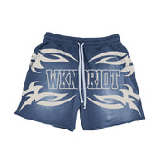 VARSITY TERRY SHORT BLUE