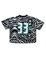 ZEBRA MESH JERSEY