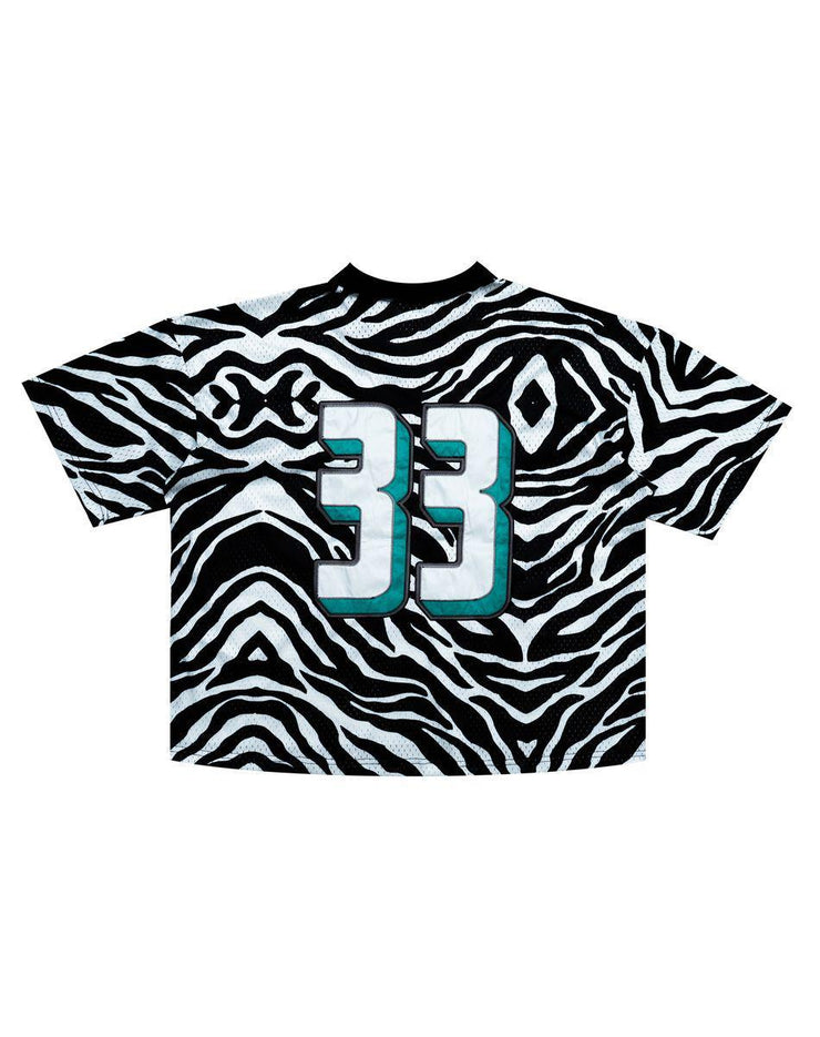 ZEBRA MESH JERSEY