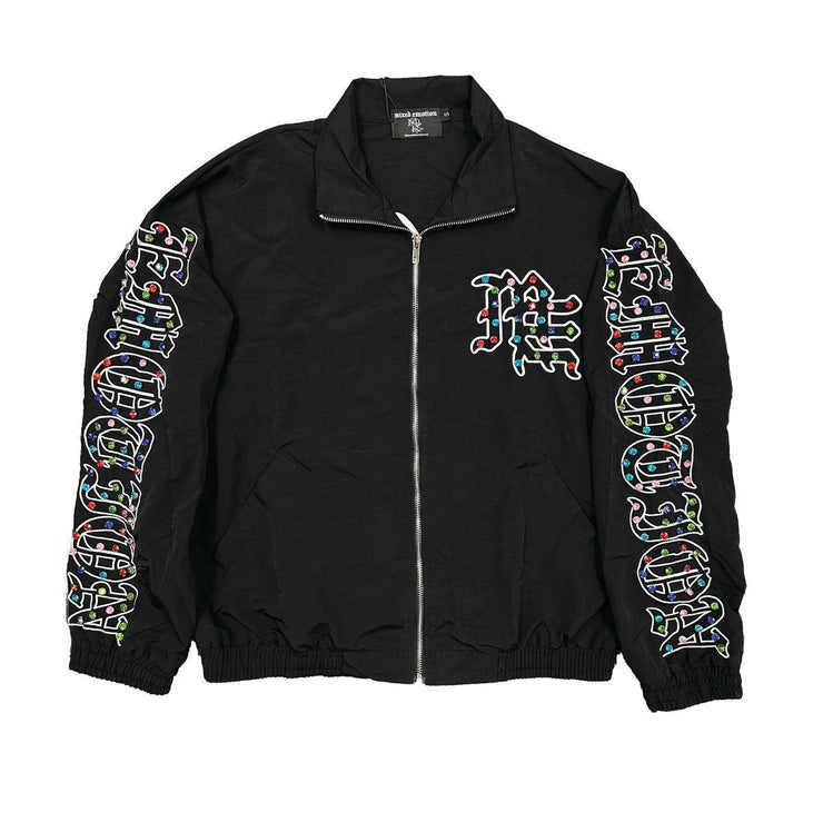 Rhinestone Nylon Jacket