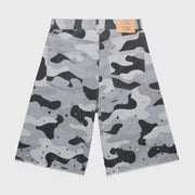 SNOW CAMO GEMSTONE SHORTS