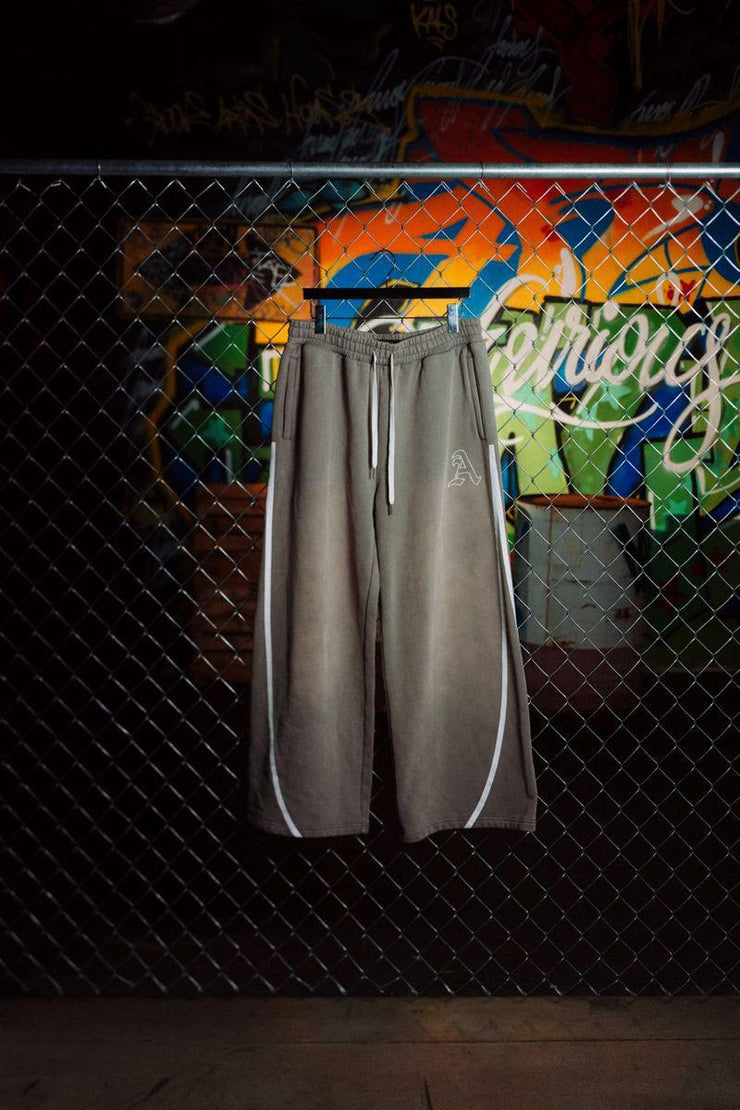 A Logo Wide Leg Sweats