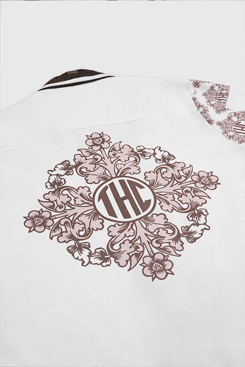 Baroque Pattern Oversized Shirt