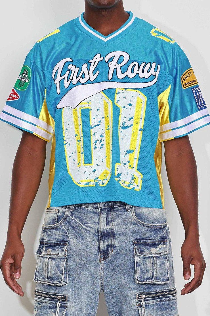 FR COLOR BLOCK FOOTBALL JERSEY