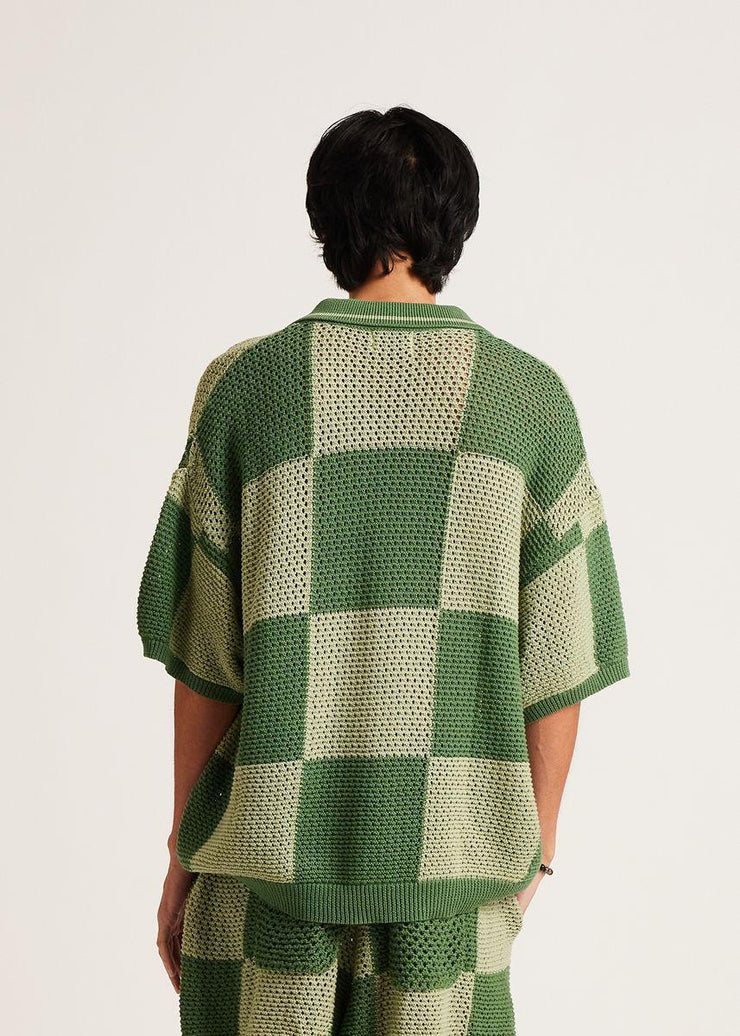 Checker Crochet Shirts