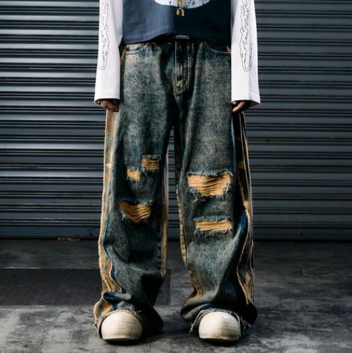 Camo Panel Denim