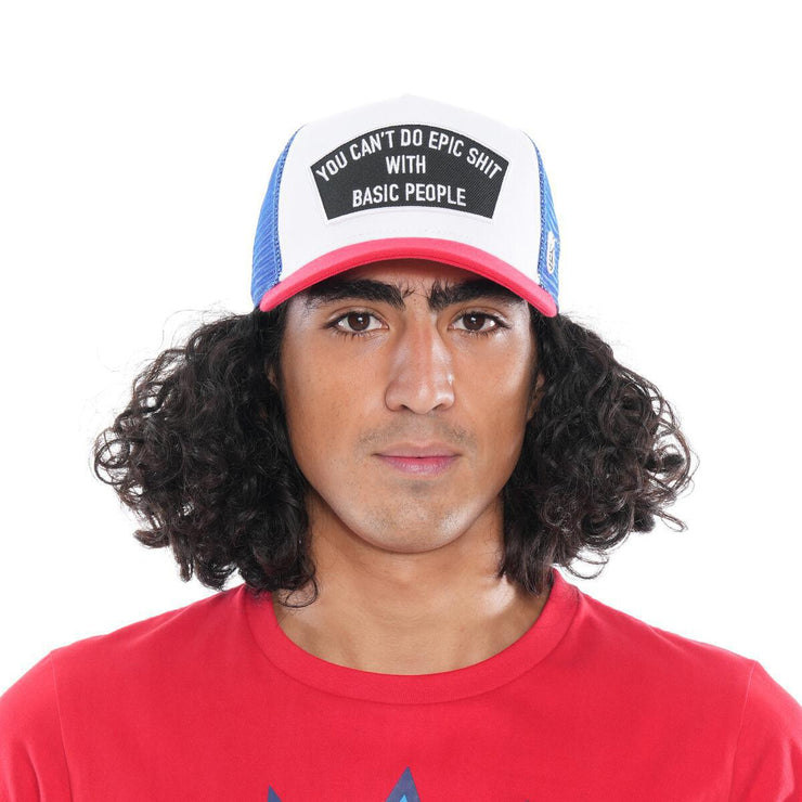 EPIC SHIT MESH BACK TRUCKER CURVED VISOR