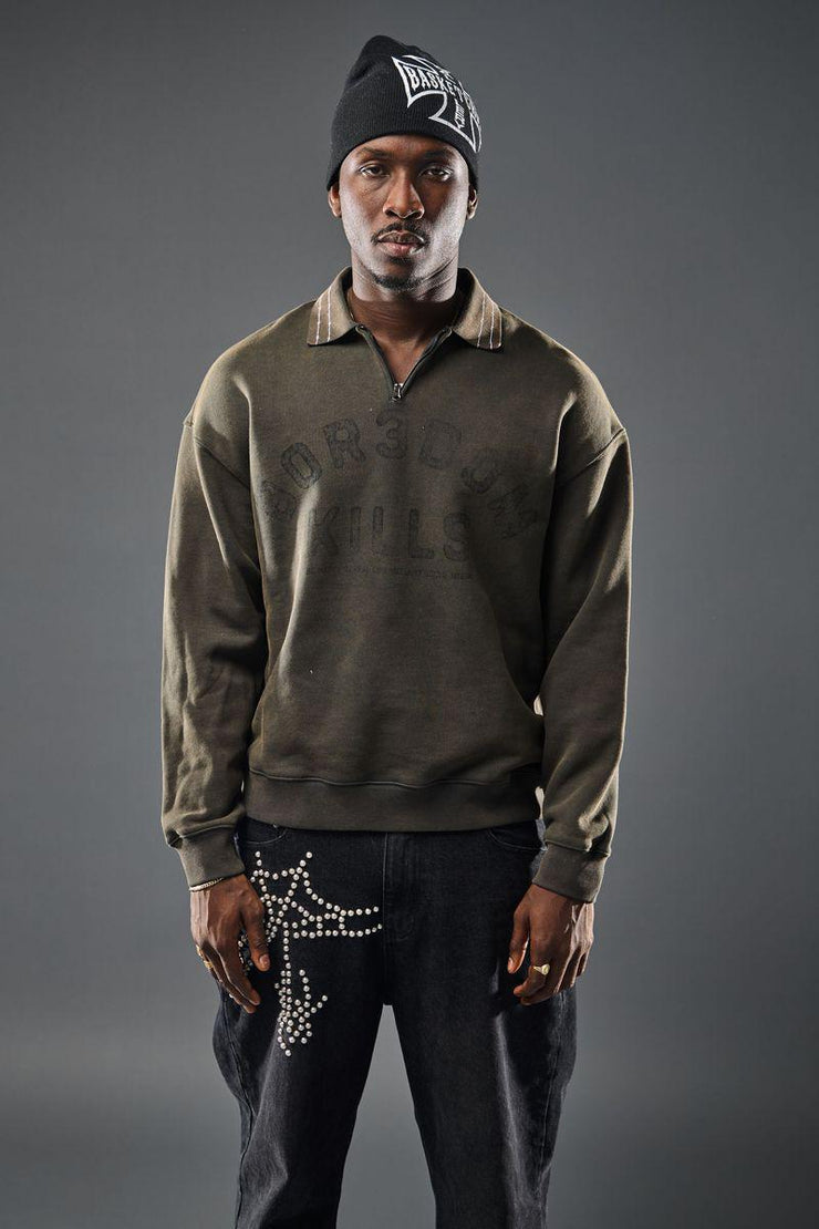 Boredom Kills Quarter zip