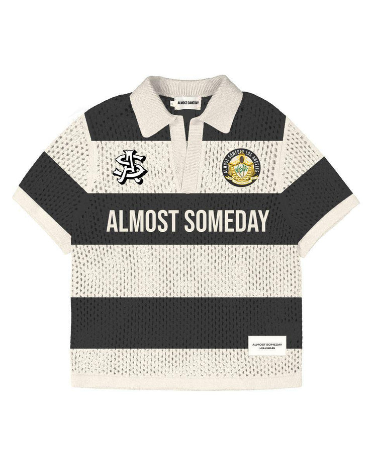 Crochet Knit Polo