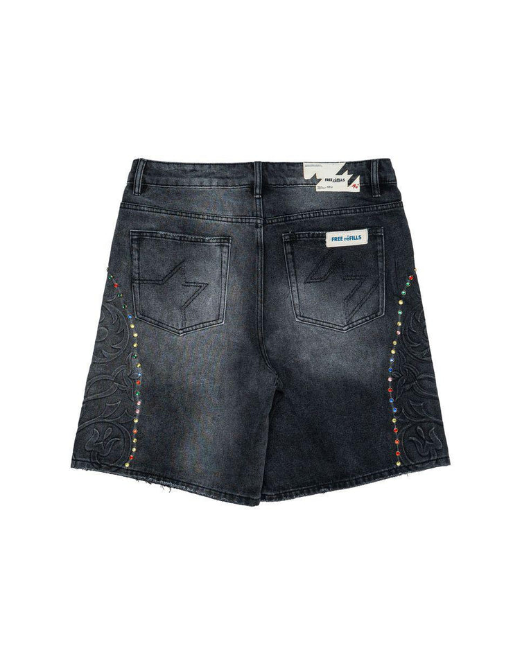 CATHEDRAL DENIM SHORTS
