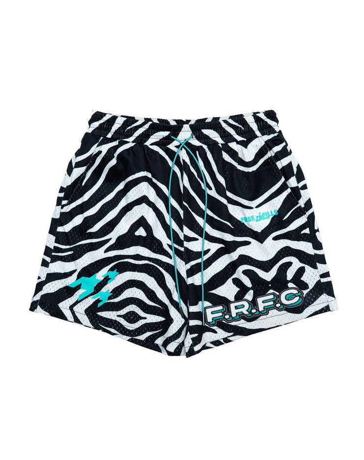 ZEBRA MESH SHORTS