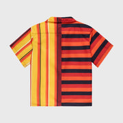 Stripe Split Button Down