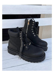 Casual Retro Workwear Boots