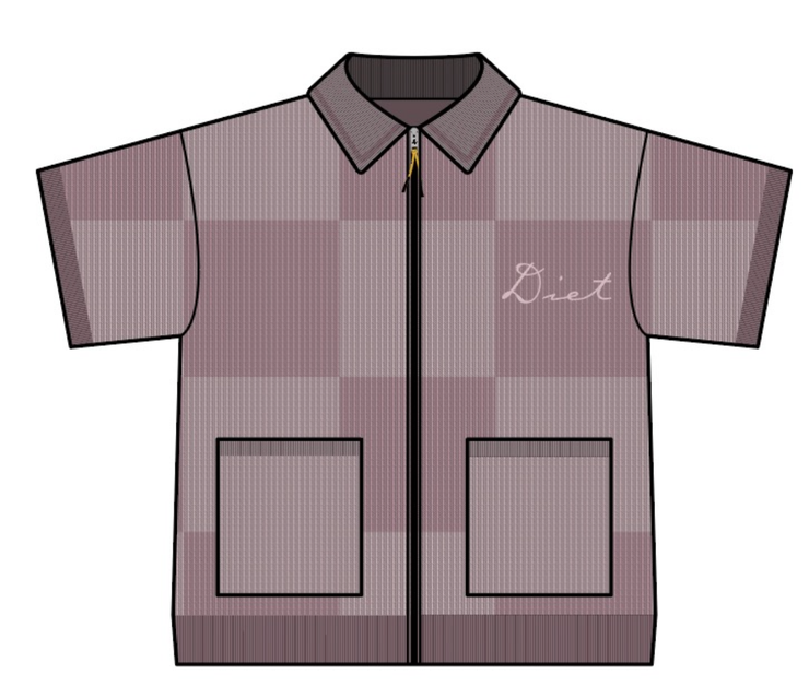 Checker Crochet Shirt