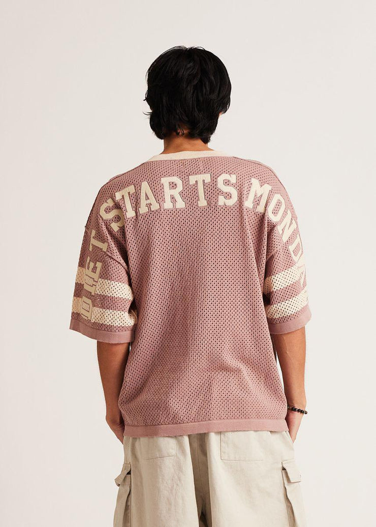 Knitted Mesh Jersey