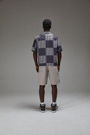 CHECKERBOARD POLO SHIRT