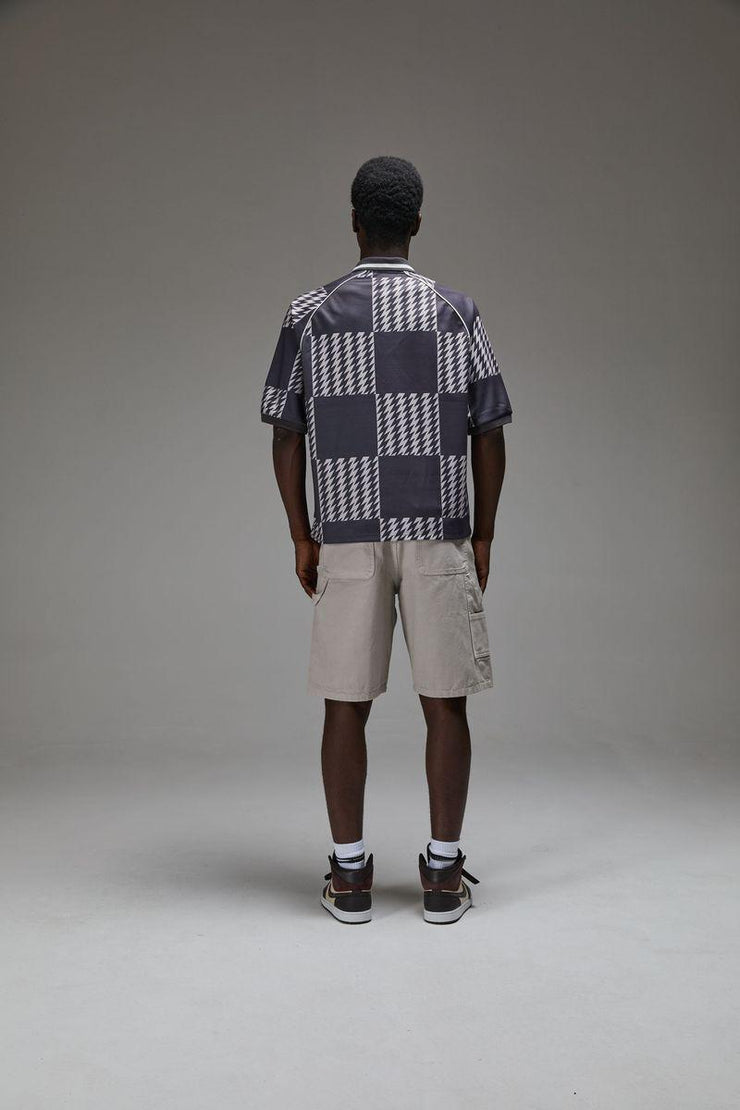 CHECKERBOARD POLO SHIRT