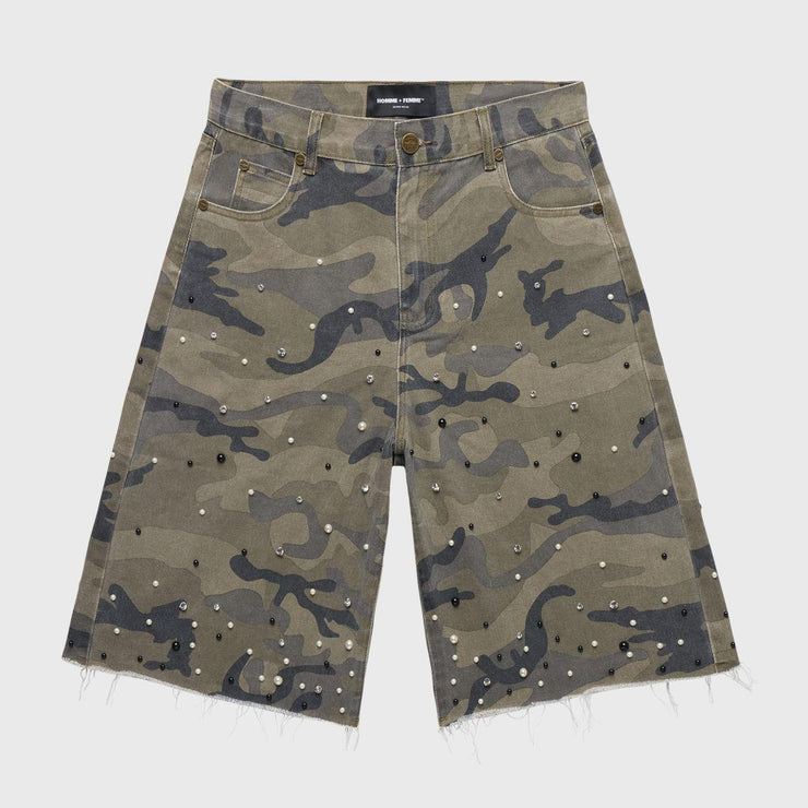 SHADOW CAMO GEMSTONE SHORTS