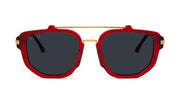 Lawrence Ruby & 24K Gold Sunglasses
