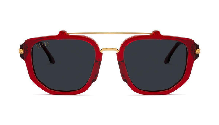 Lawrence Ruby & 24K Gold Sunglasses