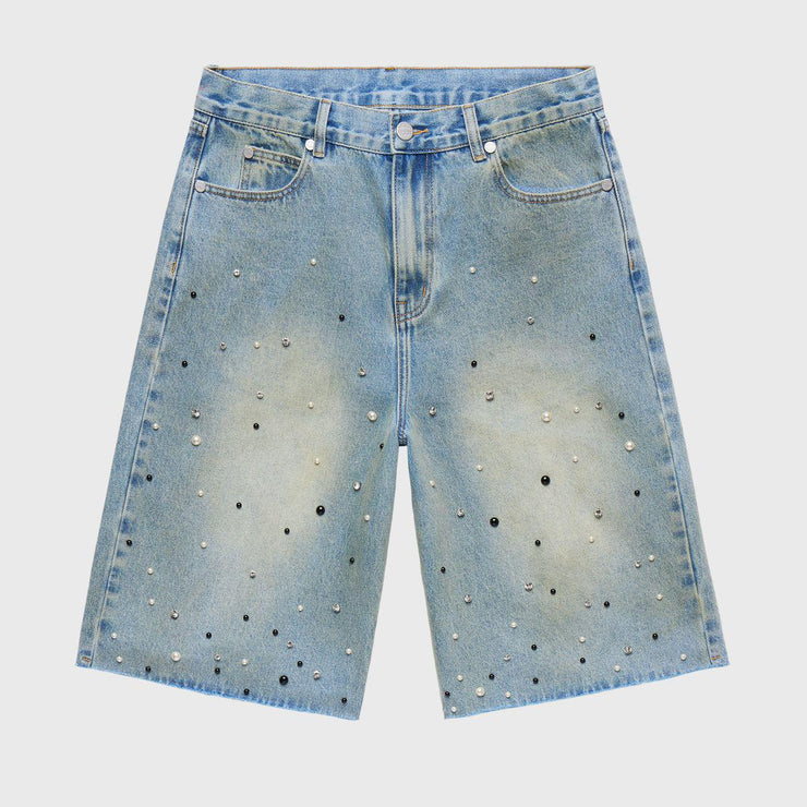GEMSTONE DENIM SHORTS