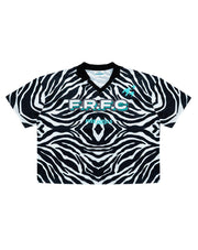 ZEBRA MESH JERSEY
