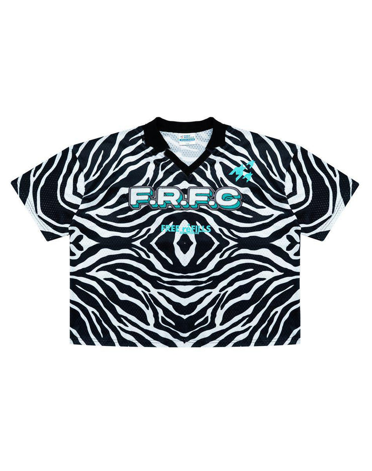 ZEBRA MESH JERSEY