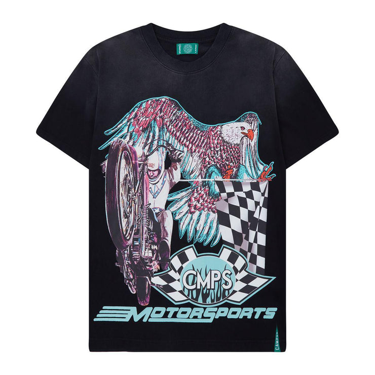 MOTOR SPORTS CROP TEE