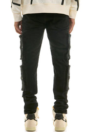 SKINNY FIT MULTI 3D CARGO JEANS KND4777