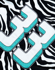 ZEBRA MESH JERSEY