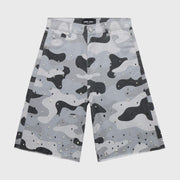 SNOW CAMO GEMSTONE SHORTS