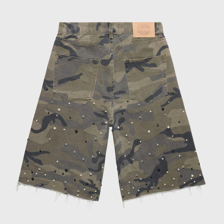 SHADOW CAMO GEMSTONE SHORTS