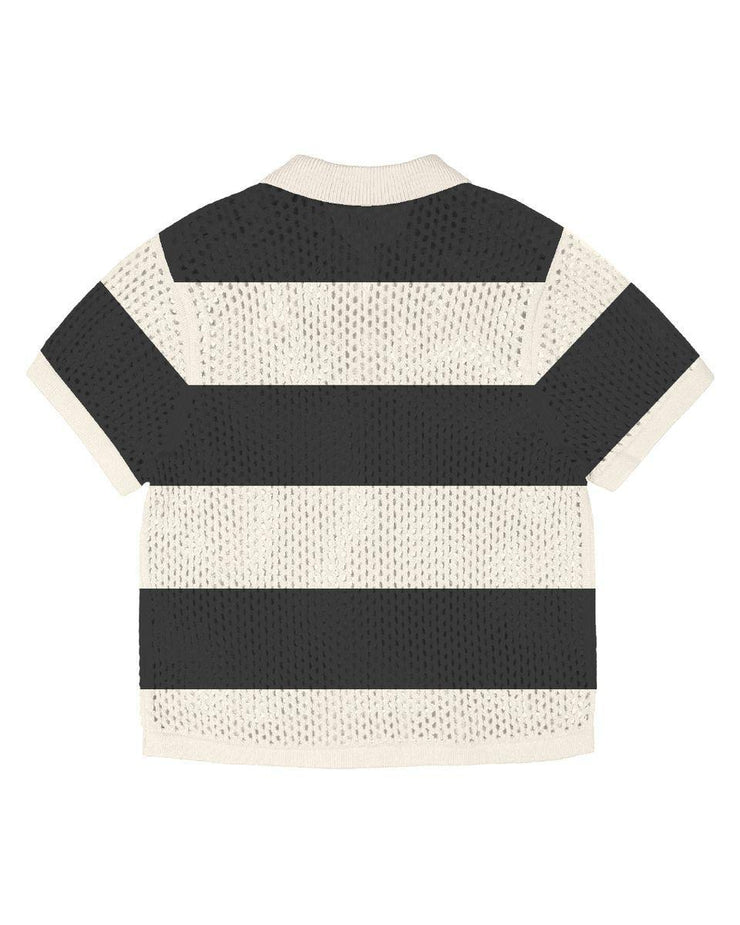 Crochet Knit Polo
