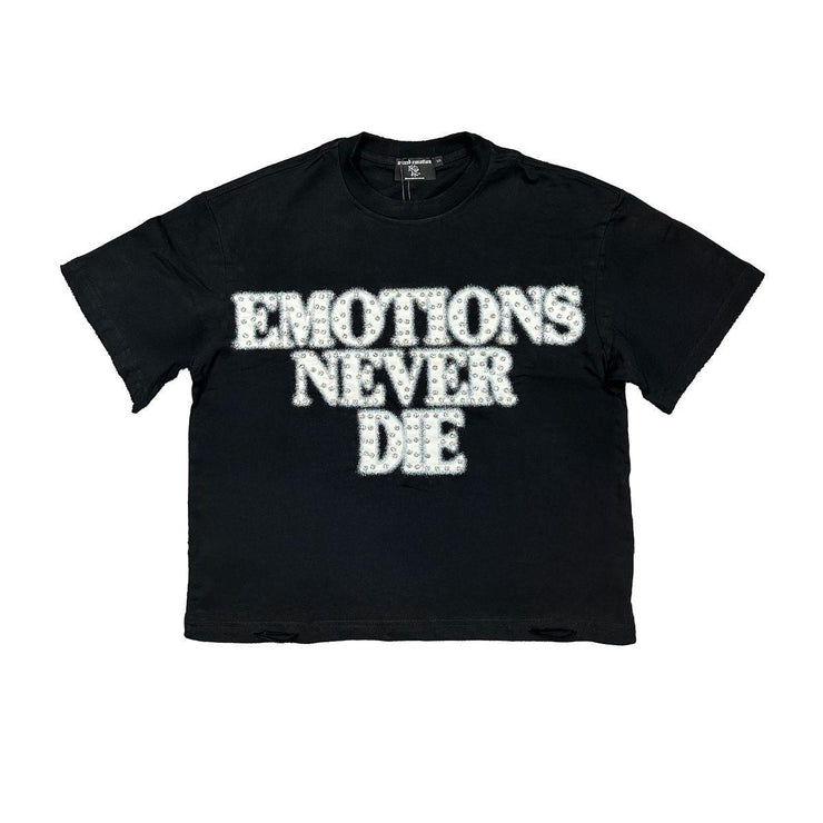 ‘End’ Rhinestone Tee