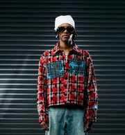 Wave Patchwork Flannel