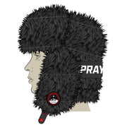 SKY HIGH SEEKERS ARCTIC BLACK FUR TRAPPER HAT