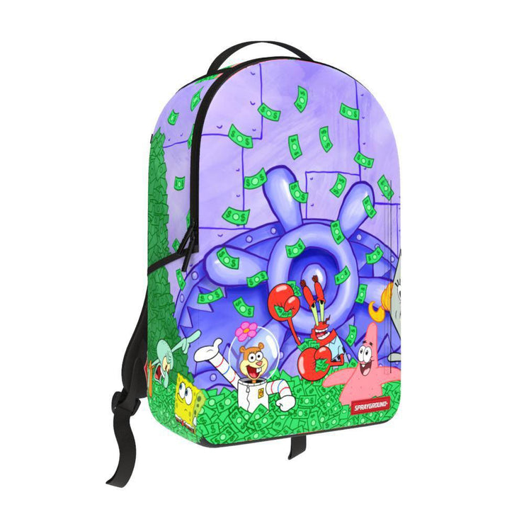 SPONGEBOB CREW MONEY BATH DLXR BACKPACK (B7298)